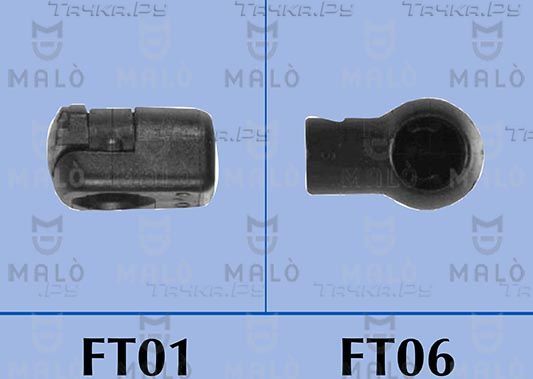 Амортизатор (упор) багажника Malò. Артикул 127459