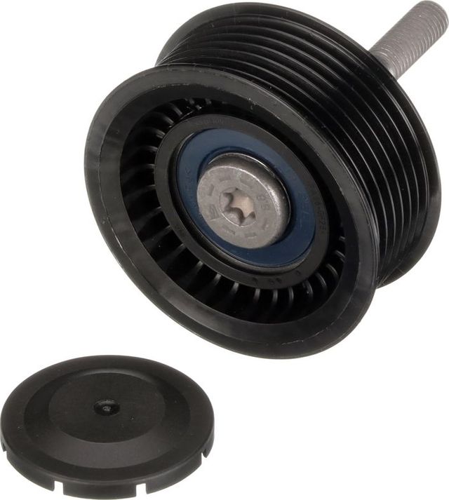 Направляющий (ведущий) ролик приводного поликлинового ремня Gates (полимерный материал). Артикул T36902