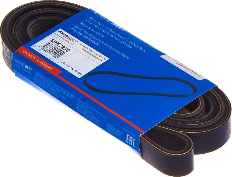 РЕМЕНЬ ПОЛИКЛИНОВЫЙ (Avantech). Артикул 6PK2230