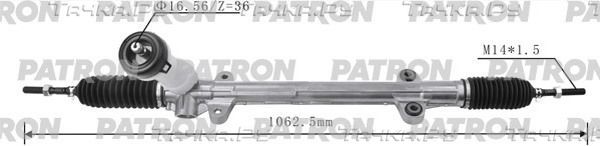 Рулевая рейка Patron для Hyundai Elantra IV (HD) 2005-2011. Артикул PSG3086
