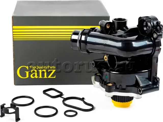 Насос водяной в сборе с термостатом (помпа) (Ganz) Ganz. Артикул GIF02044