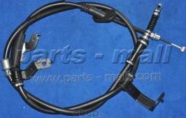 Трос ручного тормоза Parts-Mall. Артикул PTB-324