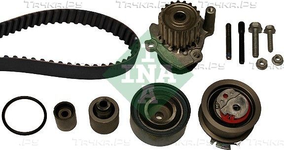 Помпа (водяной насос) с комплектом ремня ГРМ Ina для SEAT Toledo III 2006-2009. Артикул 530 0503 30