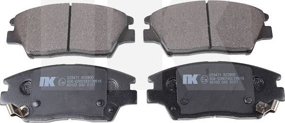 Тормозные колодки NK. Артикул 223471