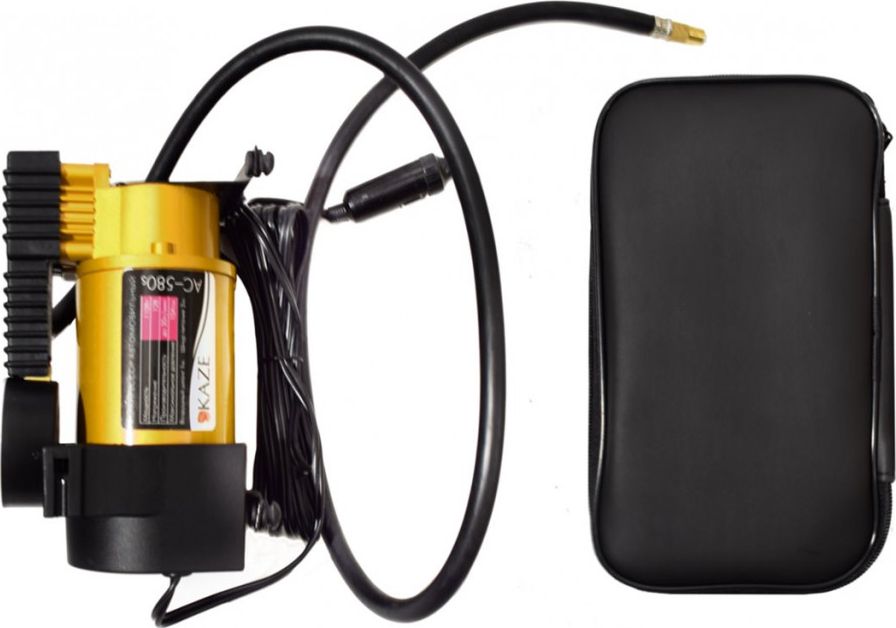 Компрессор автомобильный в чехле. Артикул 9.01