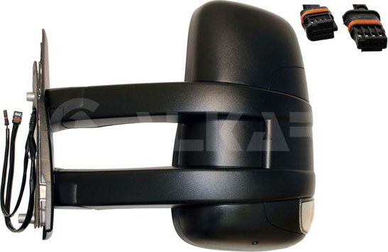 Зеркало боковое Alkar левое для IVECO Daily IV 2006-2011. Артикул 9227249