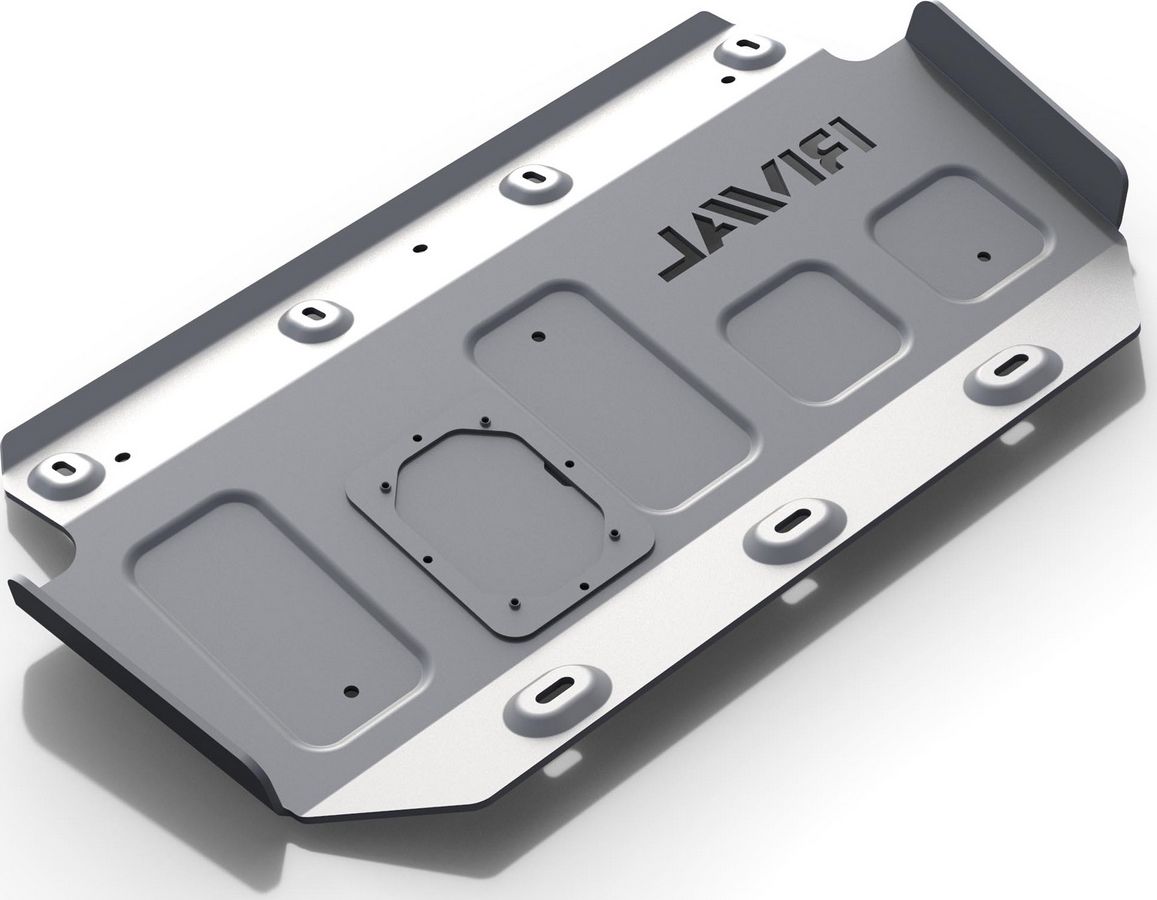 Защита алюминиевая Rival для радиатора Toyota Tundra II 4WD 2007-2013 2013-2021. Артикул 2333.9509.1.6