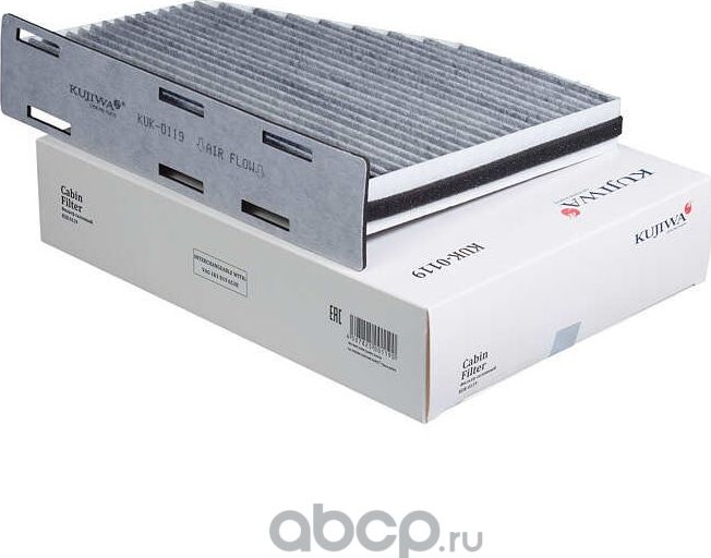 Фильтр салона угольный KUK0119 KUJIWA 1K1819653B VAG Kujiwa. Артикул KUK0119
