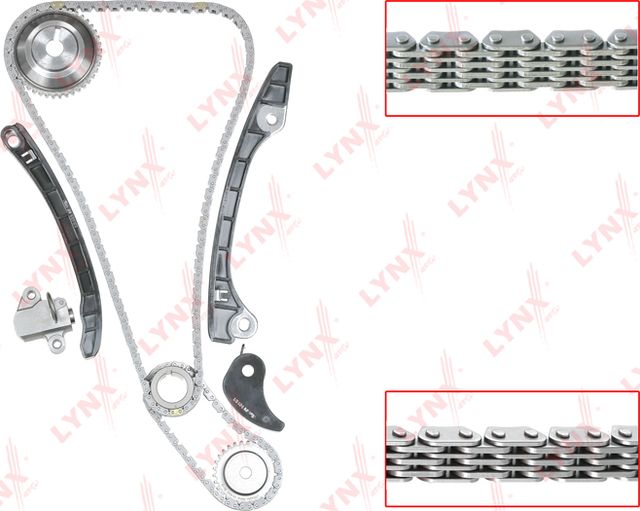 Цепь ГРМ LYNXauto для Nissan Note I 2006-2010. Артикул TK-0051