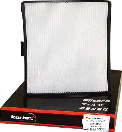 Фильтр воздушный салона DAEWOO Matiz (98-) (0.8/1.0) CHEVROLET Spark (05-) KORTE (Kortex). Артикул KC0008