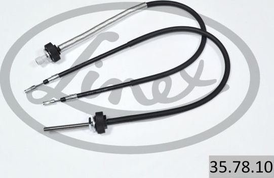 Трос ручника (тросик ручного тормоза) Linex. Артикул 35.78.10