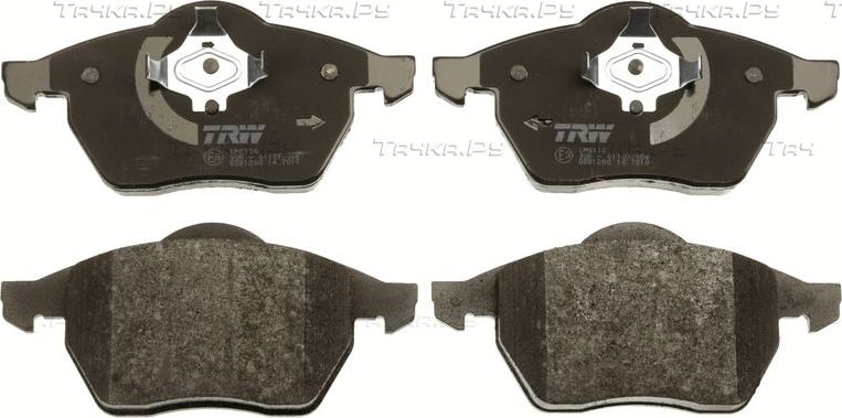 Тормозные колодки TRW COTEC передние для Volkswagen Golf III 1991-1999. Артикул GDB1200