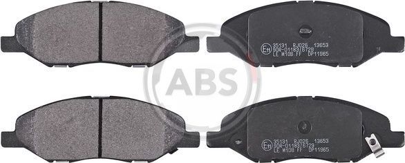 Тормозные колодки ABS. Артикул 35131