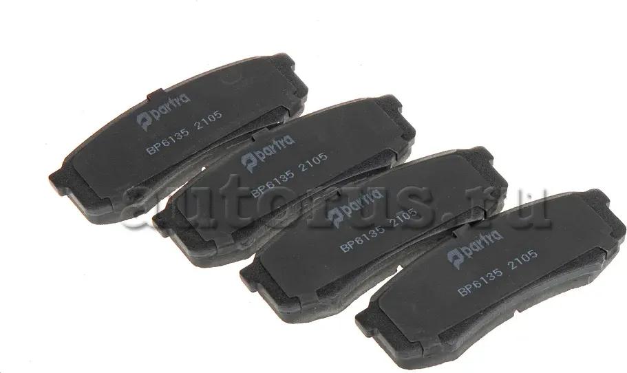 Колодки тормозные дисковые | перед прав/лев | (Partra) Partra. Артикул BP6135