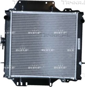 Радиатор охлаждения двигателя NRF (алюминий). Артикул 513161