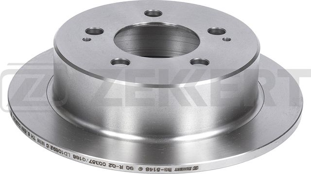 Тормозной диск Zekkert задний для SsangYong Actyon Sports I 2007-2012. Артикул BS-5148