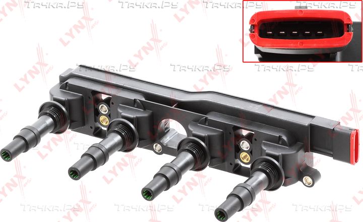 Катушка зажигания LYNXauto для Opel Astra G 1998-2005. Артикул SPL1022