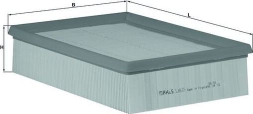 Воздушный фильтр Mahle. Артикул LX 635