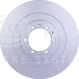 Тормозной диск Behr-Hella PRO. Артикул 8DD 355 118-741