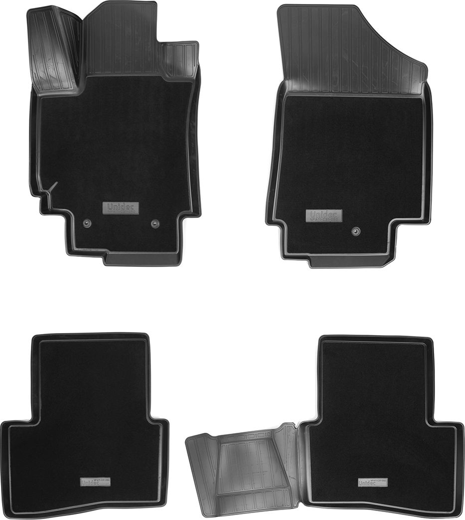 Коврики 3D комбинированные Норпласт для салона Hyundai Creta I 2016-2021. Артикул NPA11-C31-050-CM