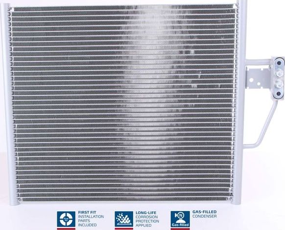 Радиатор кондиционера (конденсатор) Nissens (алюминий). Артикул 94529