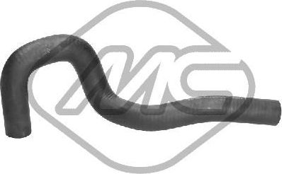 Патрубок радиатора (системы охлаждения) Metalcaucho. Артикул 08146