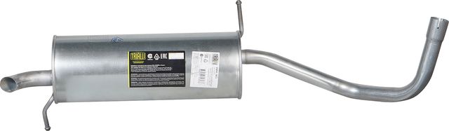 Глушитель (задняя часть) Trialli для Skoda Fabia II 2007-2014. Артикул EMM 1811