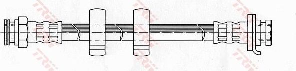 Тормозной шланг TRW передний правый/левый для Fiat Coupe 1996-2000. Артикул PHA355