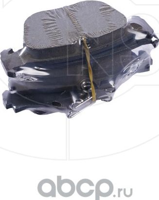 Колодки тормозные VW Golf 6,Jetta AUDI A1,A3 SKODA Octavia,Superb (10-) задние (керамика) (4шт.) NSP NSP. Артикул NSPRS7N53