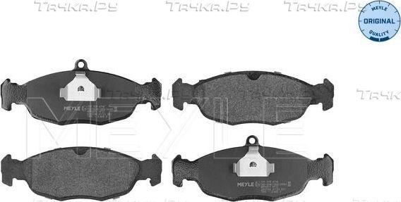 Тормозные колодки Meyle Original. Артикул 025 205 4716