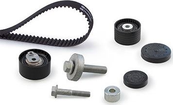 Ремень ГРМ с роликами (комплект) Gates PowerGrip® для Nissan Terrano III (D10) 2014-2026. Артикул K055550XS