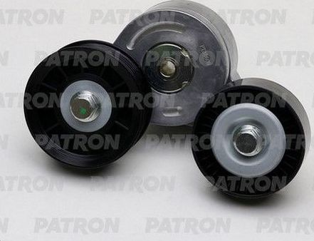 Натяжной ролик (натяжитель) приводного поликлинового ремня Patron для Jeep Commander XK, XH 2005-2010. Артикул PT38609