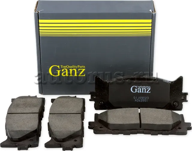 Колодки торм.пер. (Ganz). Артикул GIJ09023