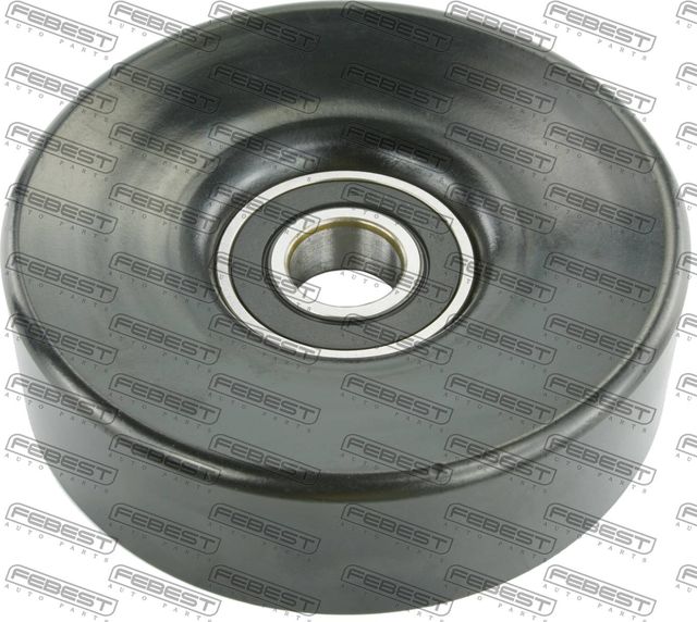 Натяжной ролик (натяжитель) приводного поликлинового ремня Febest. Артикул 0187-1UZFE