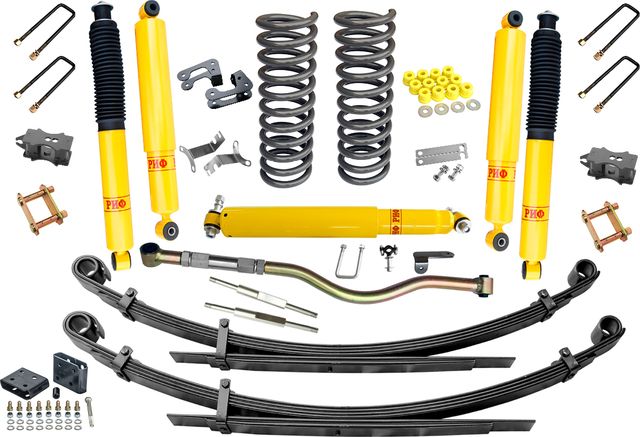 Лифт-комплект РИФ средний для УАЗ Patriot 2005-2026, лифт 100 мм (эл.разд. Divgi Warner или Dymos). Артикул RIF-Patr-100T-B