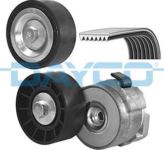 Приводной ремень поликлиновой с роликами (комплект) Dayco для IVECO Daily IV 2006-2011. Артикул KPV098