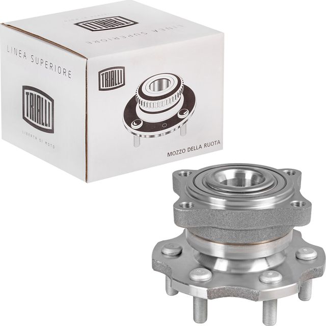 Ступица колеса с интегрированным подшипником (в сборе) Trialli задняя для Nissan Pathfinder III 2005-2014. Артикул MR 1481