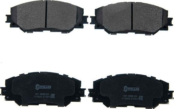 Тормозные колодки Stellox. Артикул 1480 000B-SX
