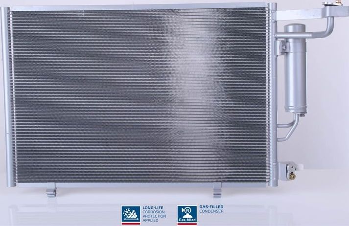 Радиатор кондиционера (конденсатор) Nissens (алюминий). Артикул 940500