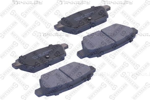 Тормозные колодки Stellox. Артикул 000 057B-SX