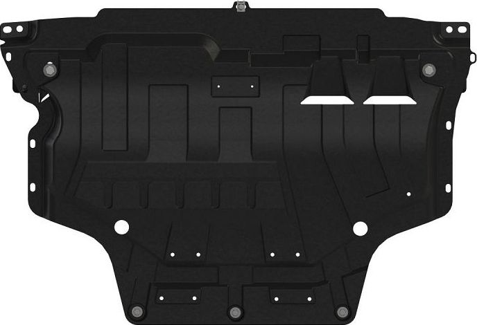 Защита Шериф (1,8 мм) для картера и КПП Skoda Octavia A7 2013-2020. Артикул 26.2680 V1