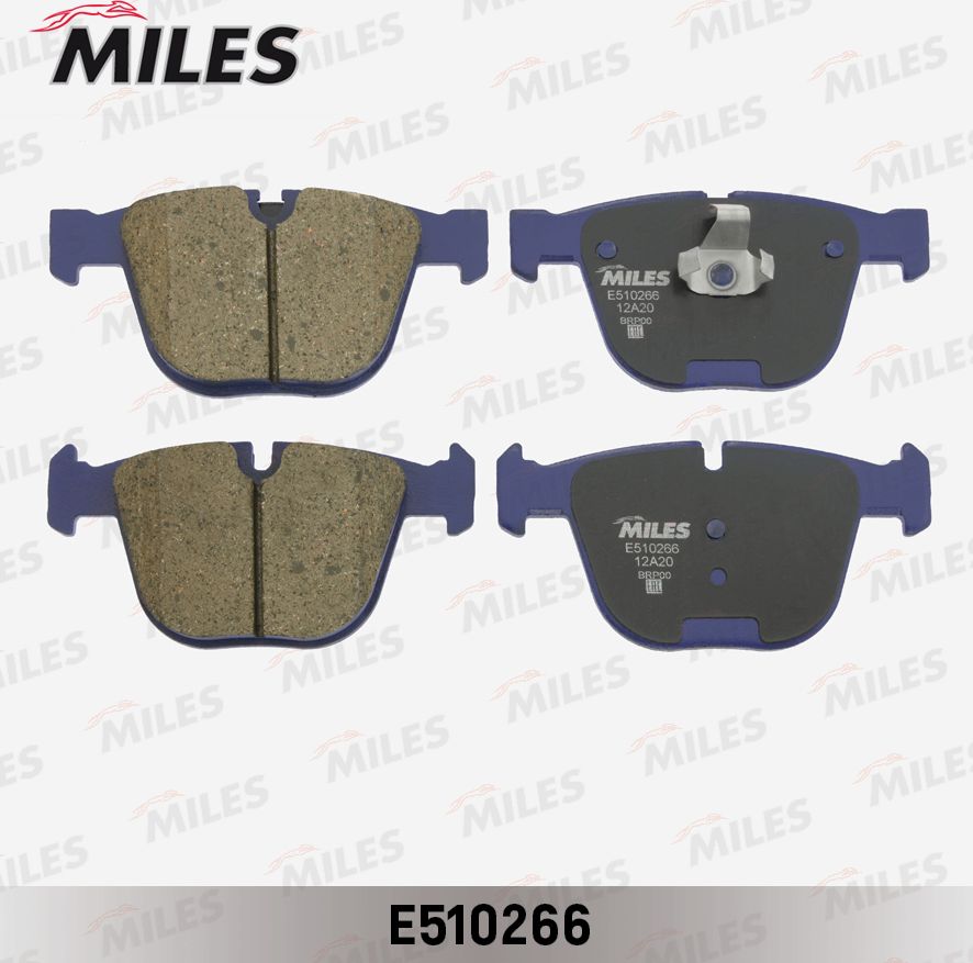 Тормозные колодки Miles (Керамика). Артикул E510266