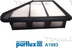 Воздушный фильтр Purflux для Honda Civic IX 2012-2016. Артикул A1993