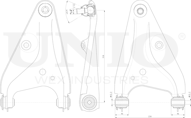 Рычаг подвески (Unio). Артикул SSP-40084
