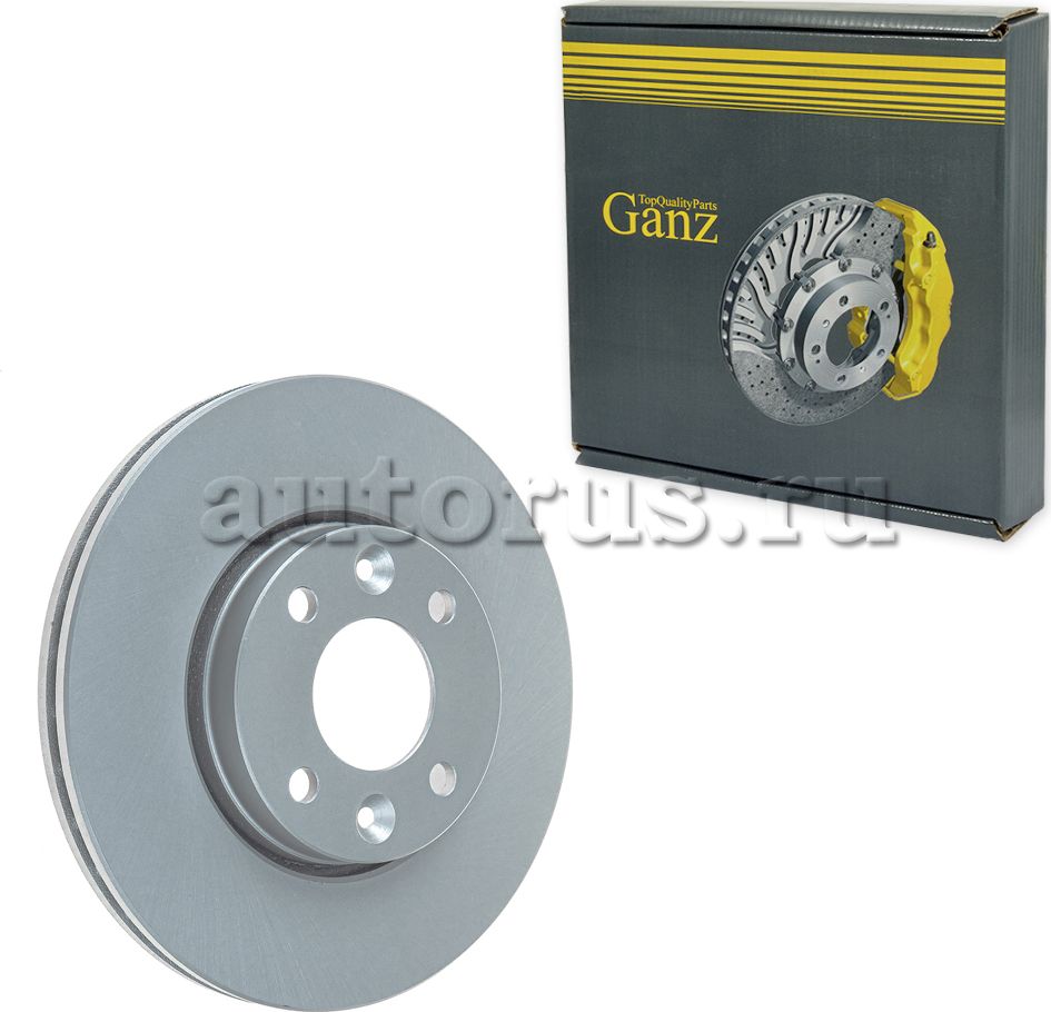 Диск тормозной передний (Ganz). Артикул GIJ10021