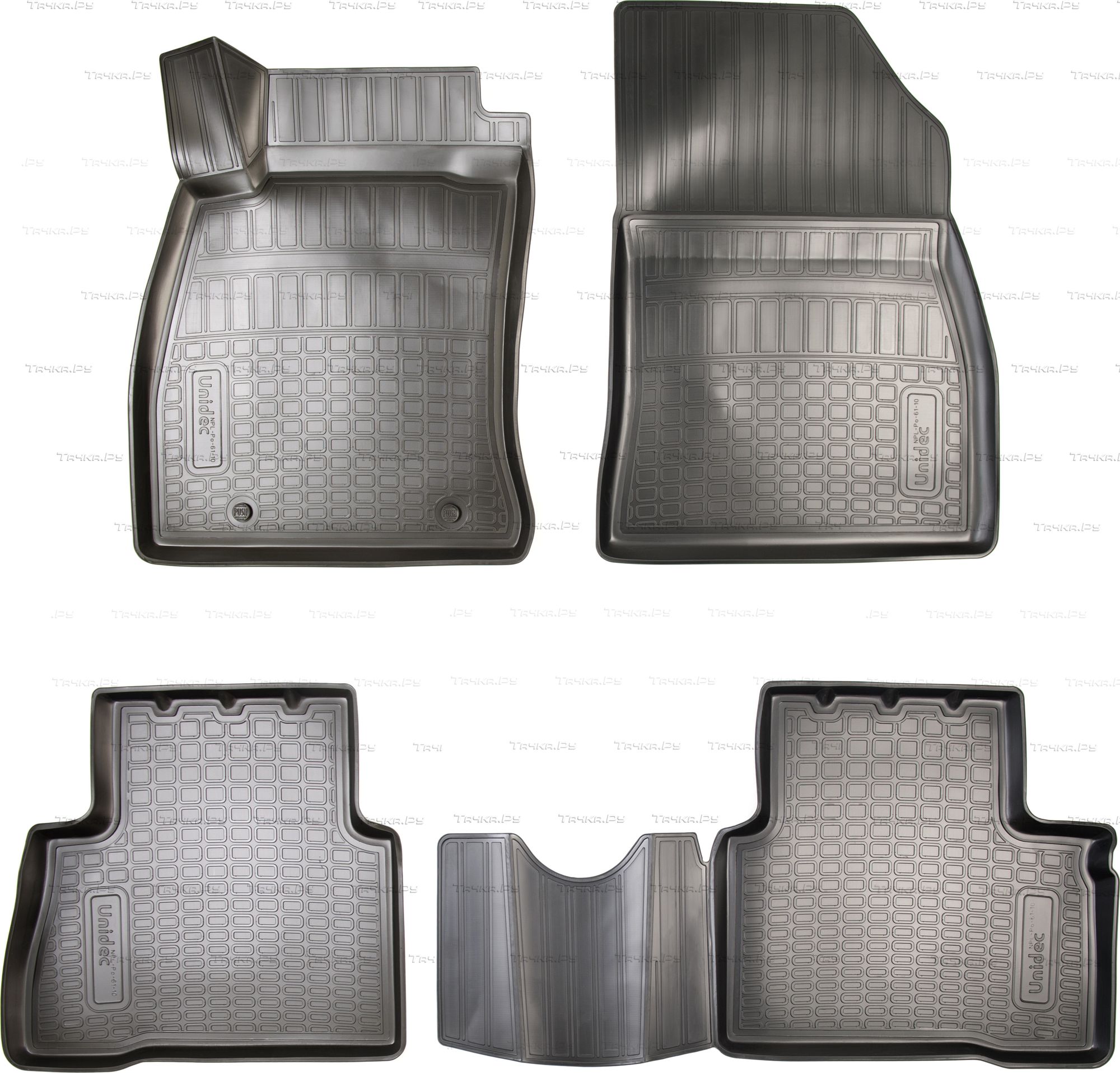 Коврики Норпласт для салона Nissan Juke 2011-2014. Артикул NPL-Po-61-10