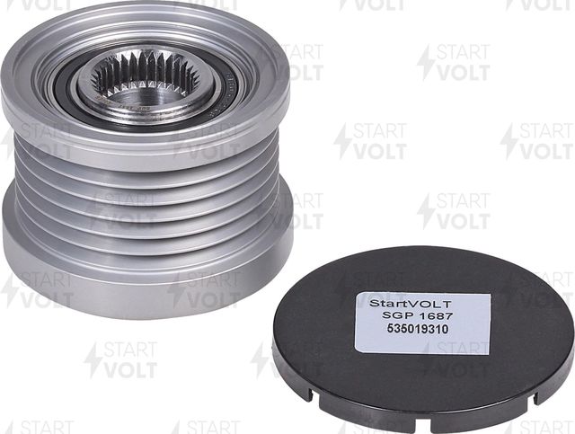 Муфта генератора обгонная StartVOLT для Citroen C4 II 2009-2026. Артикул SGP 1687