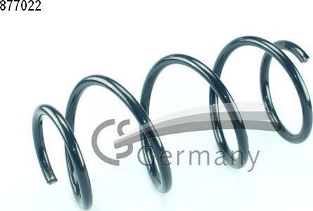 Пружина подвески CS-Germany передняя для Renault Laguna III 2007-2015. Артикул 14.877.022