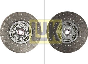 Диск сцепления LuK для MAN SÜ 2003-2026. Артикул 343 0221 10