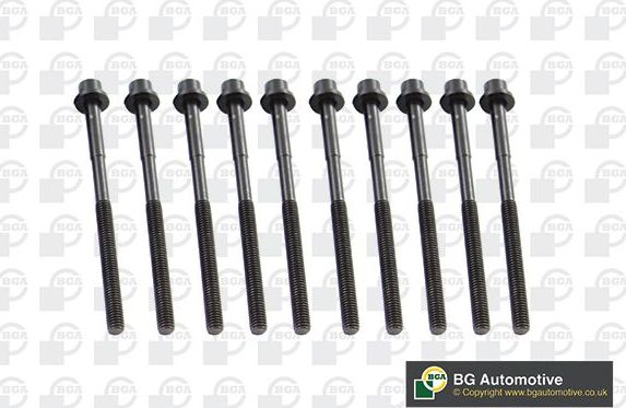 Комплект болтов ГБЦ BGA. Артикул BK3604